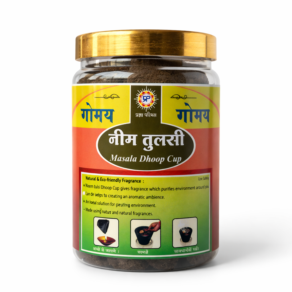 Goumya Neem Tulsi Masala Cup – Sacred | Purifying | Spiritually Grounding