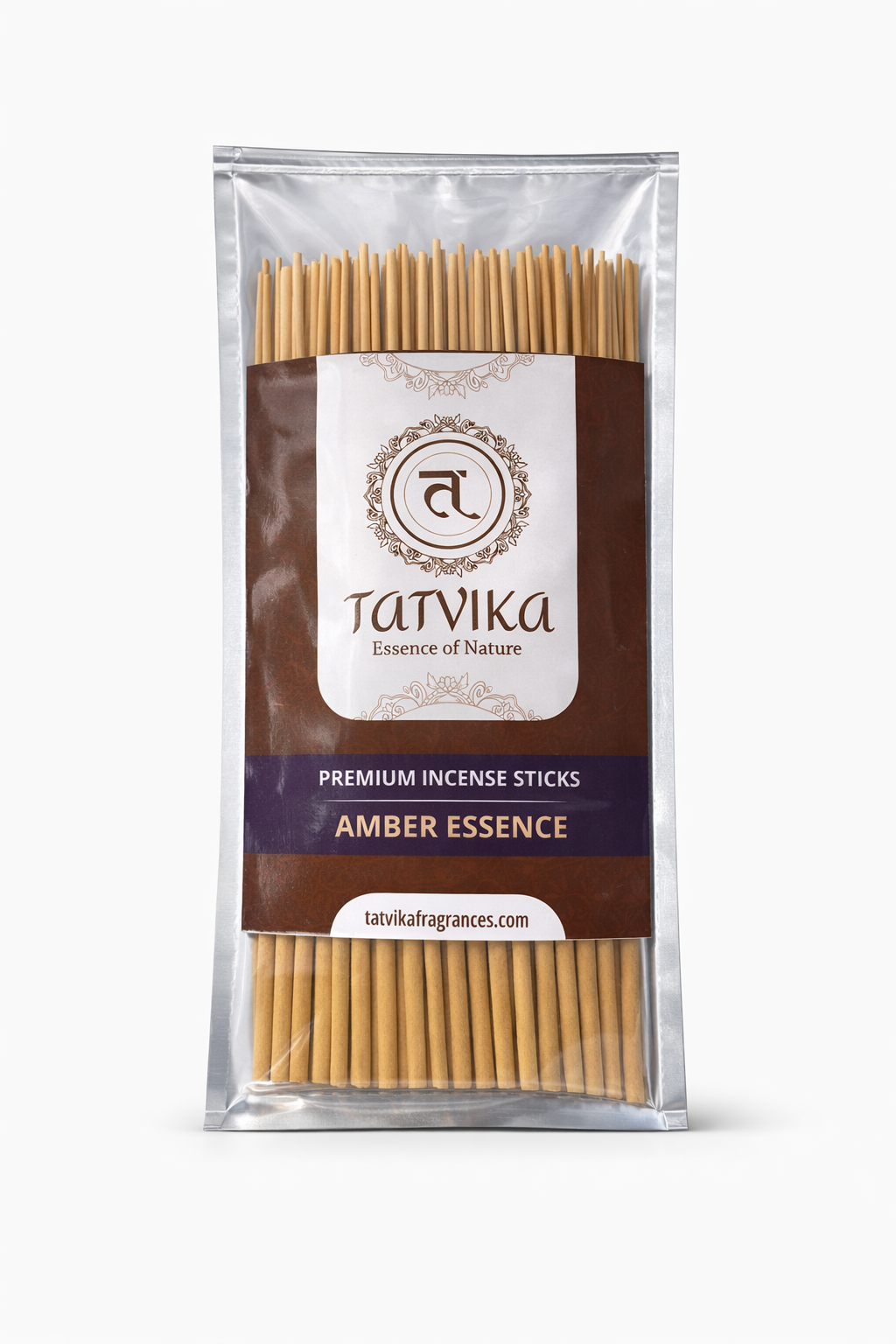 Amber Essence incense stick front pouch image