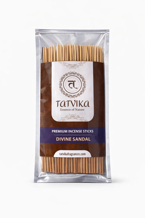 Divine Sandal Incense Sticks – Premium | Natural | Long Lasting | Devotional Aroma