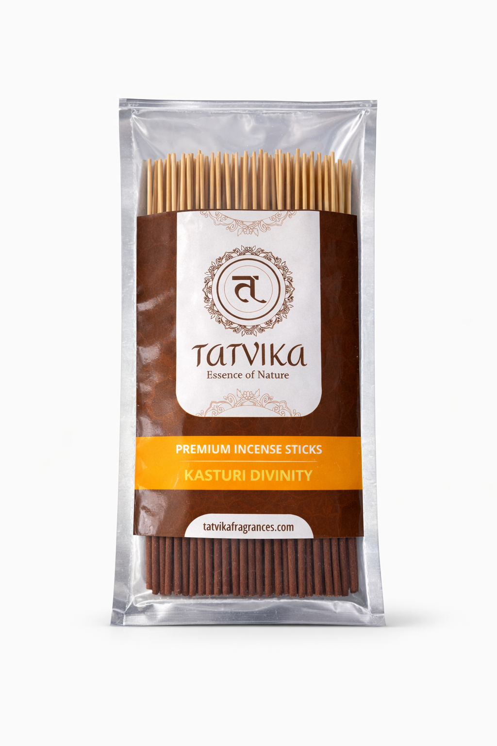 Kasturi Divinity incense stick front pouch package image